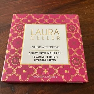 Laura Geller Nude‎ Attitude Eyeshadow Palette 12 color neutral colors NWT